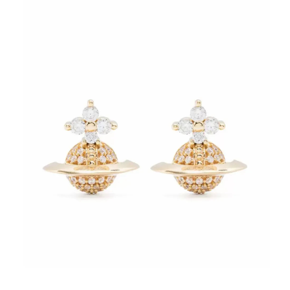 Pavé Orb Stud Earrings
