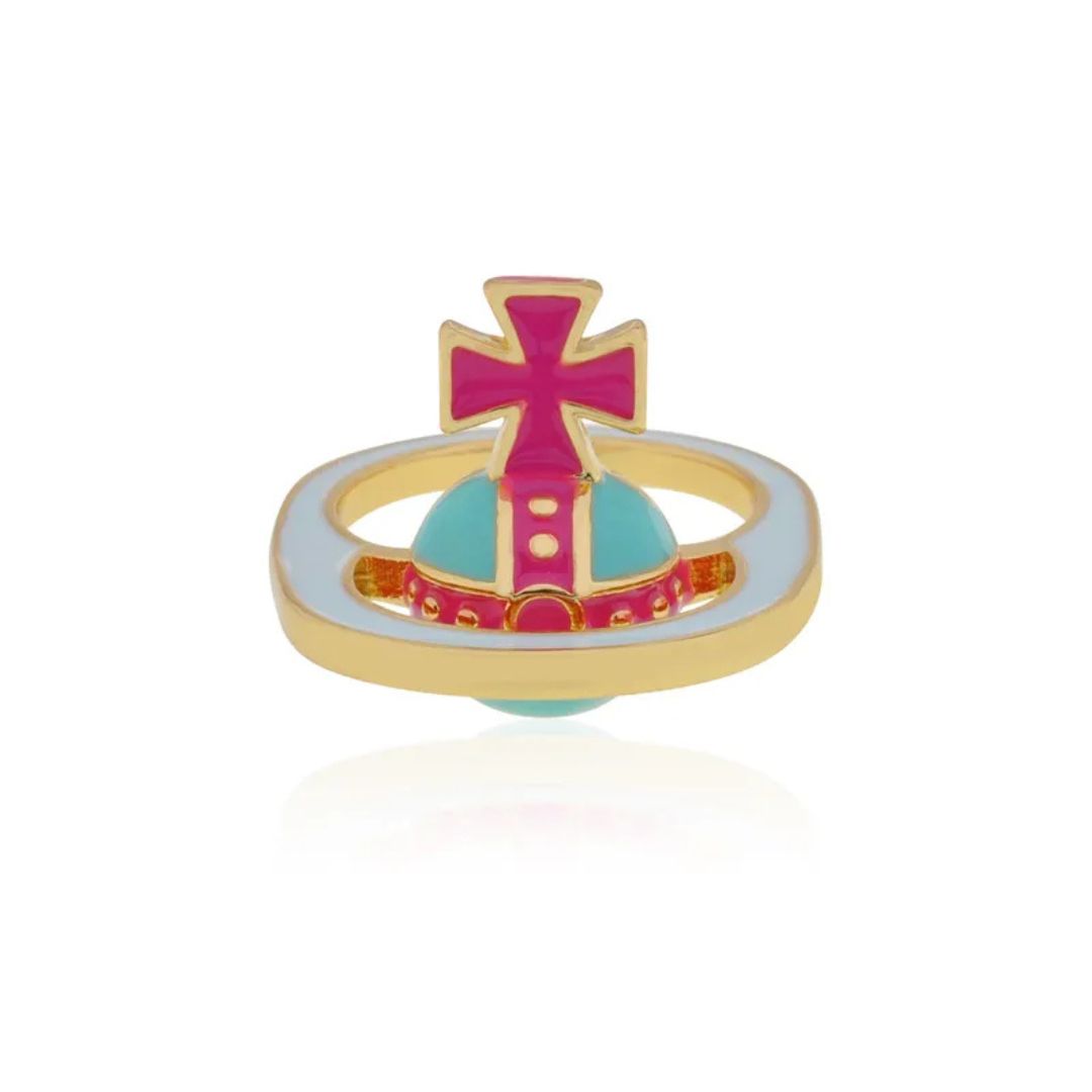 Neon Orbit Pop Ring