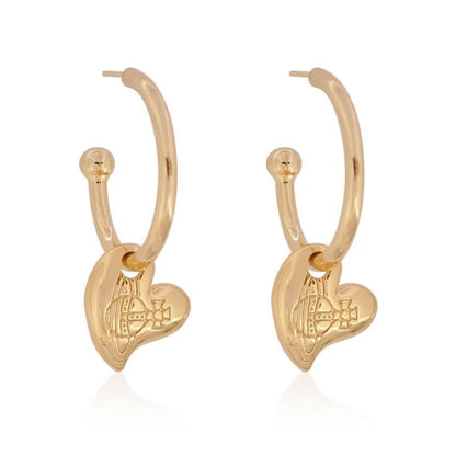Oblique Love Saturn Earrings