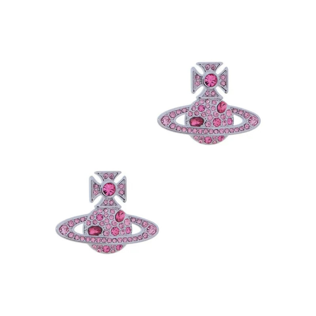 FRANCETTE Full Diamond Saturn Earrings