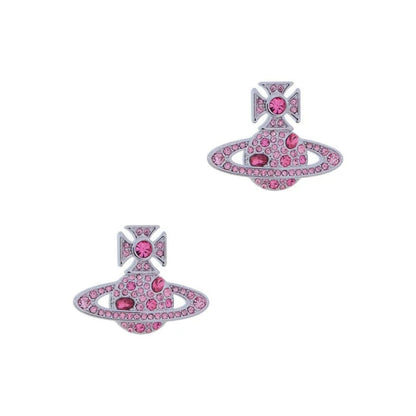 FRANCETTE Full Diamond Saturn Earrings