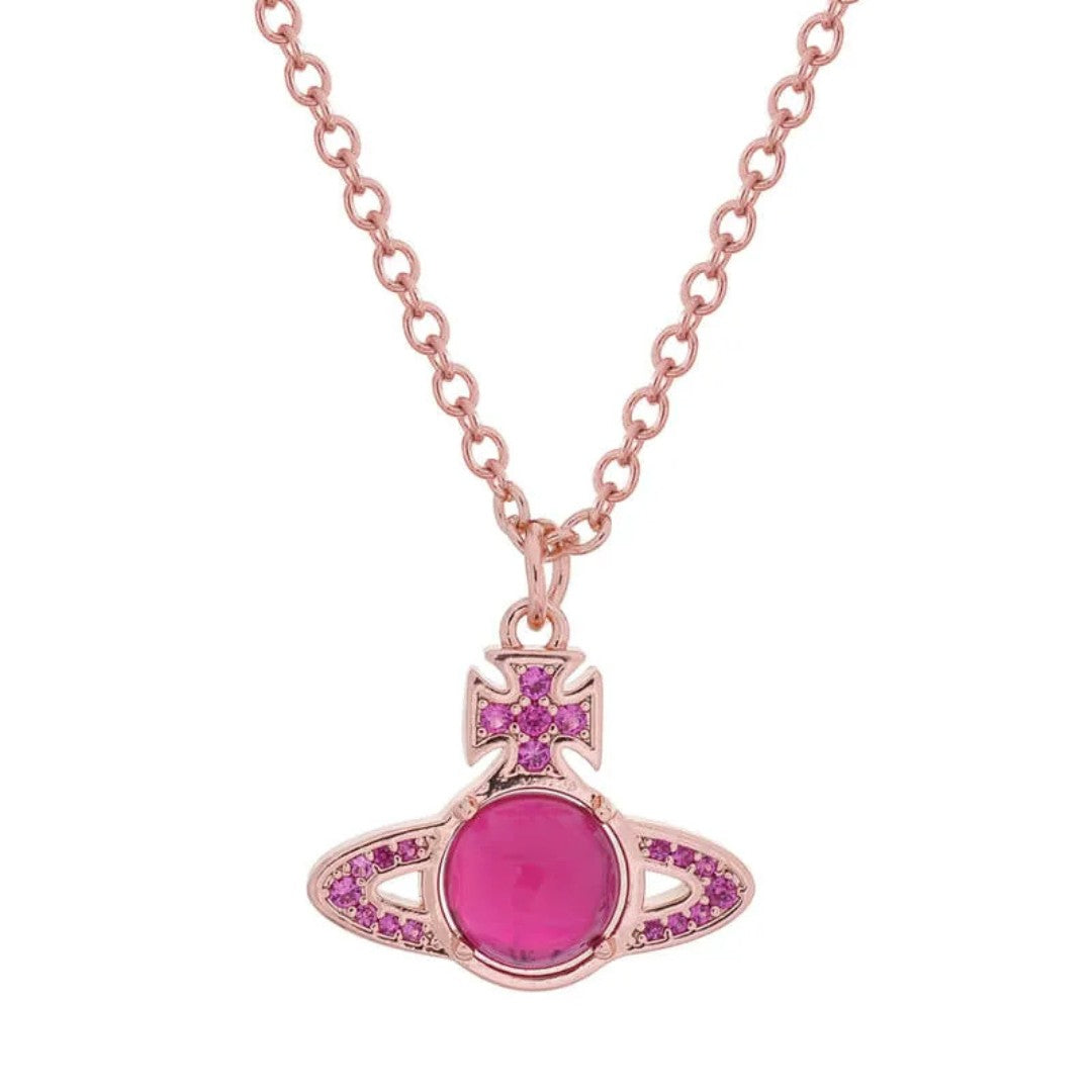 PETULLA Fortune Saturn Necklace