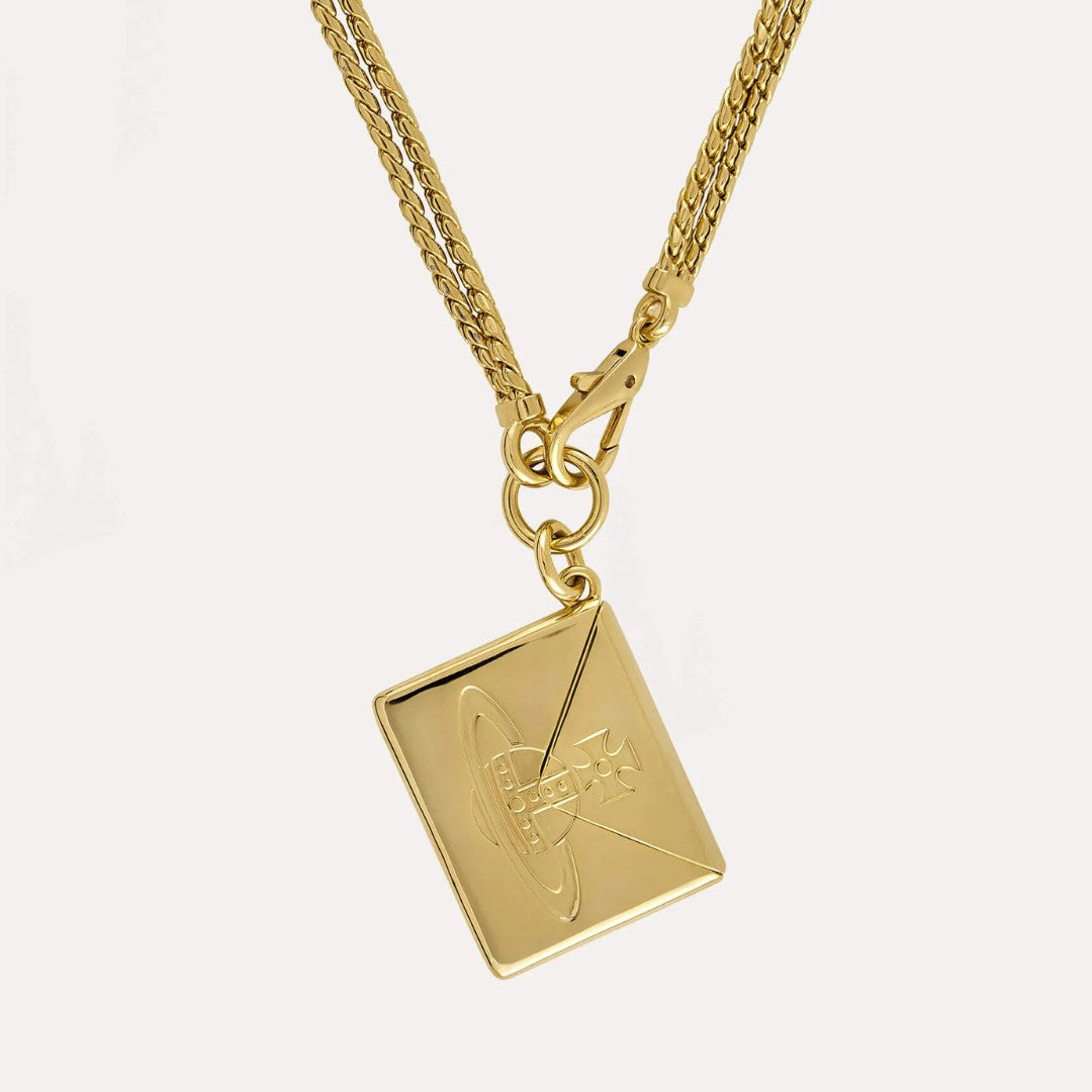 Valentine's Envelope Pendant Necklace