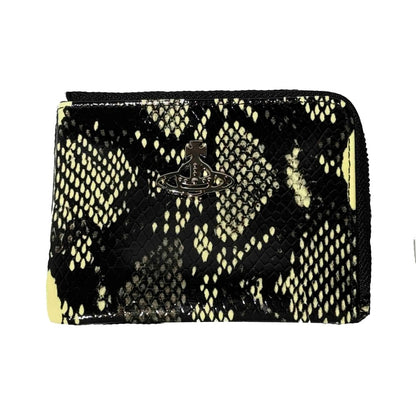 Snake Pattern Saturn Wallet