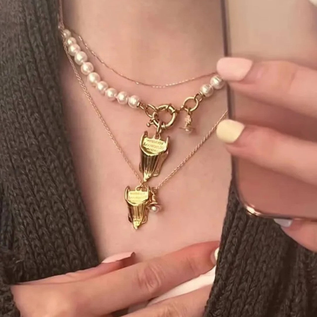 CORSET Pearl Necklace