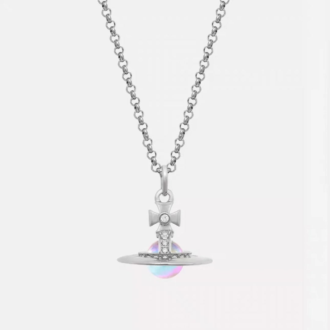 NEW 20MM 10MM 6MM Tiny Orb Pendant Necklace