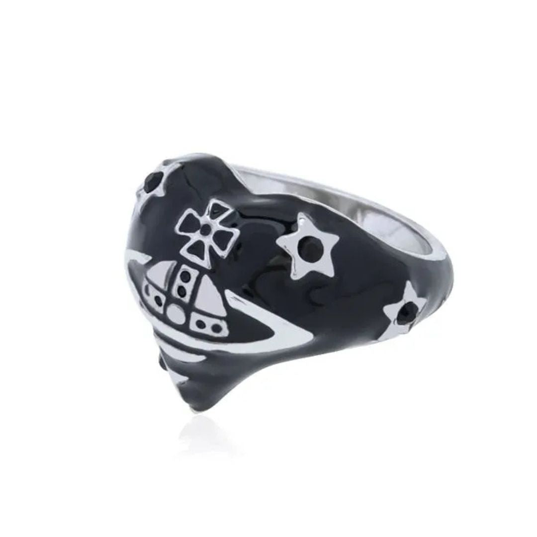 Celestial Heart Orb Ring