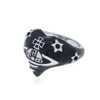 Celestial Heart Orb Ring