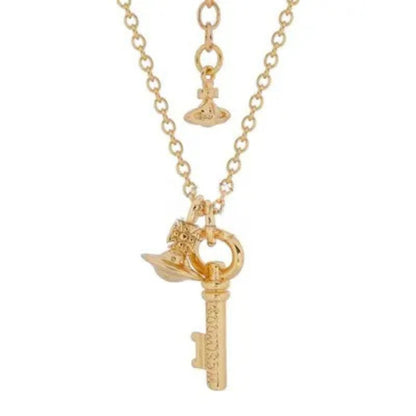EUNICE Key Charm Necklace
