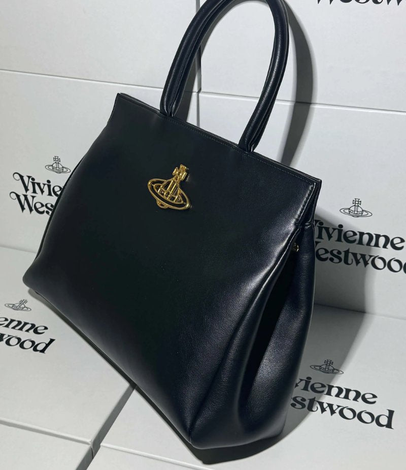 Elegant Saturn Leather Messenger