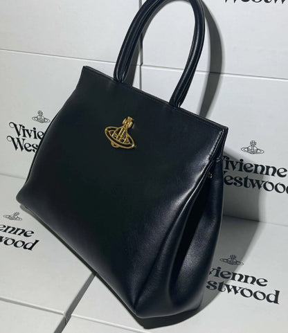 Elegant Saturn Leather Messenger