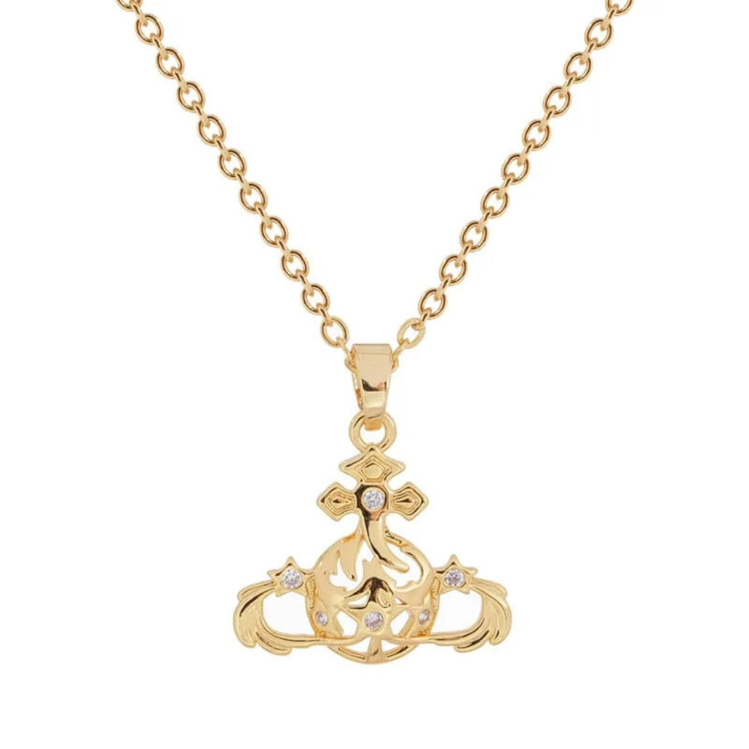 Brambles Saturn Necklace