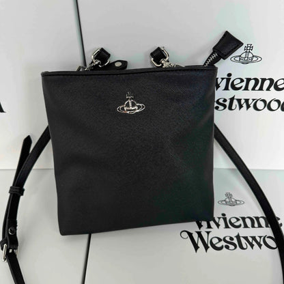 Leather Saturn Satchel