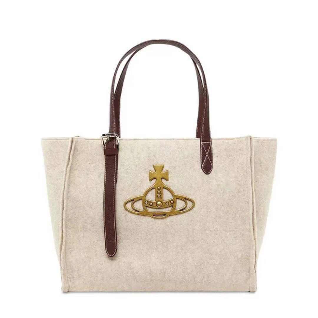 Felt Saturn Wool Tote