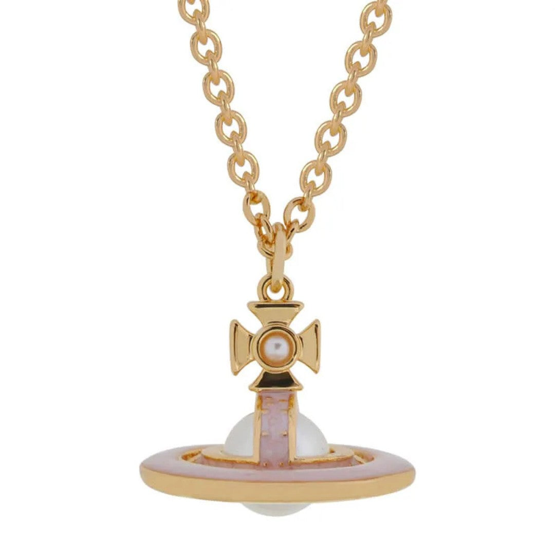 SIMONETTA Lacquered Saturn Necklace