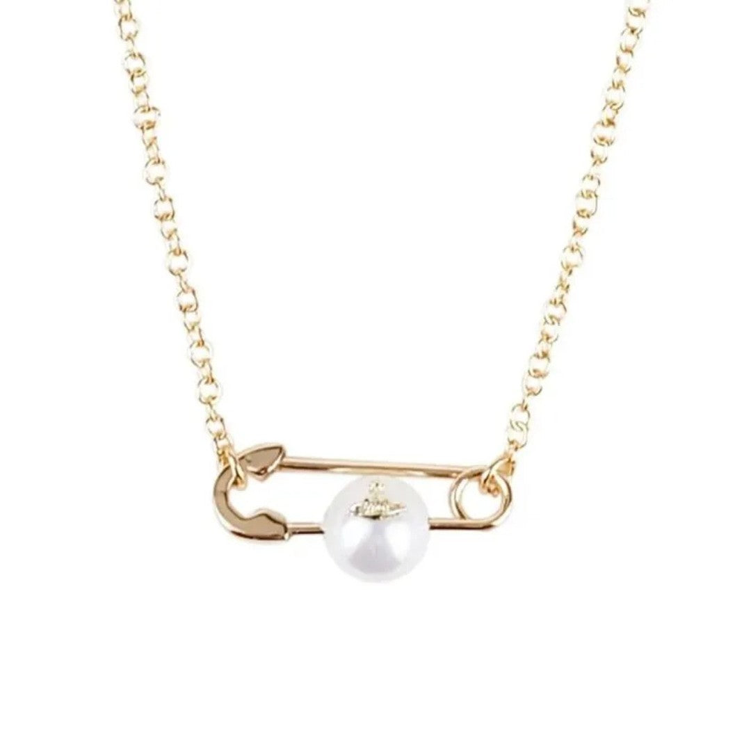 Pearl Pin Necklace