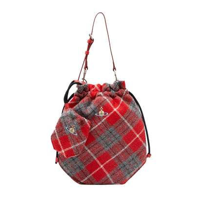 Plaid Saturn Bag in Five Styles