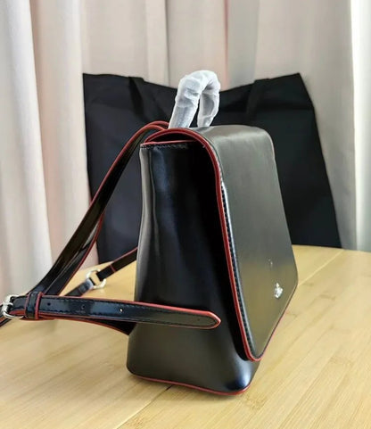 Structured Leather Saturn Mini Backpack