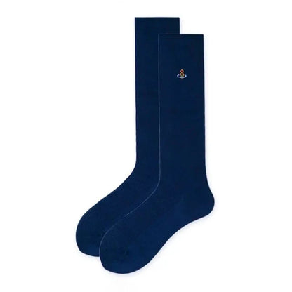 Minimalist Orb Logo Knee-High Socks