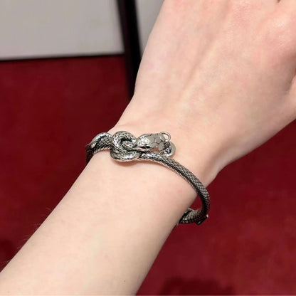 Twisted Serpent Chain Bracelet