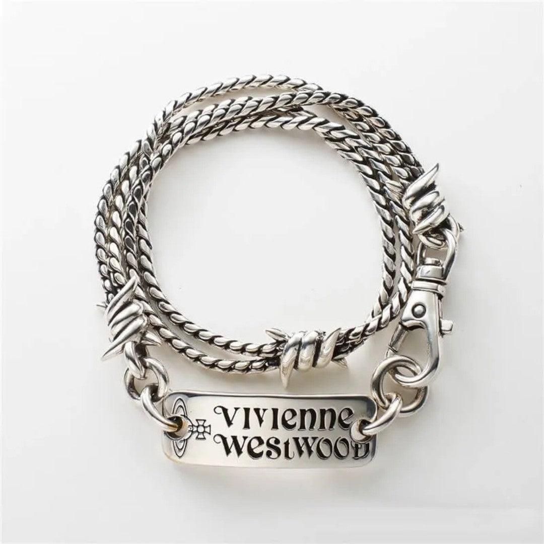 KAHLIL Letter Plaque Necklace