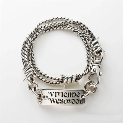 KAHLIL Letter Plaque Necklace