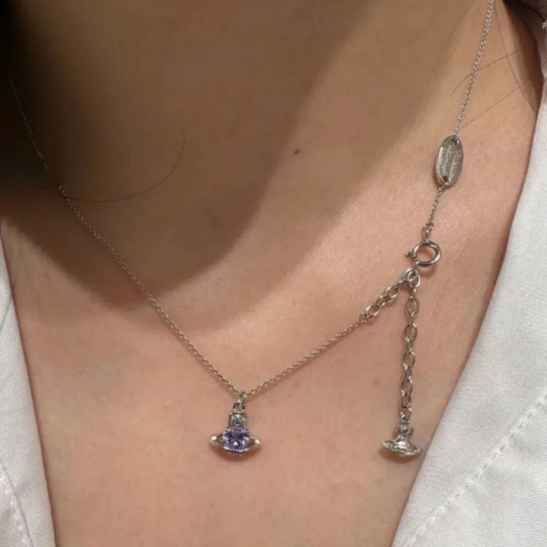 LEONOR Heart Zirconia Necklace