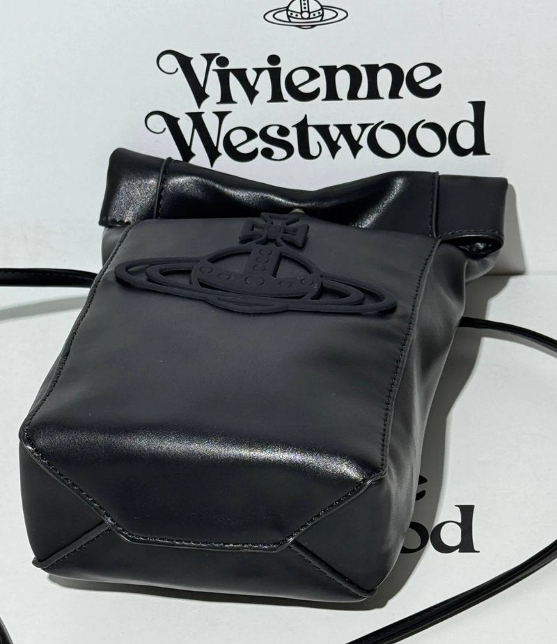 Saturn Logo Crossbody Pouch