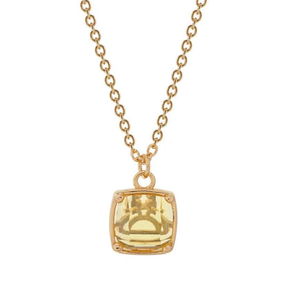 POLINA Sugar Cube Glass Necklace