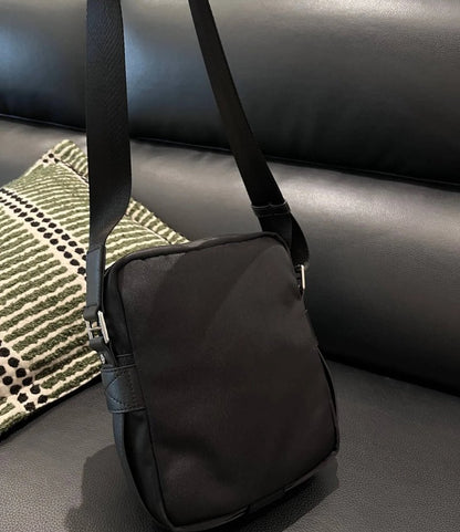 Utility Nylon Crossbody Saturn Satchel