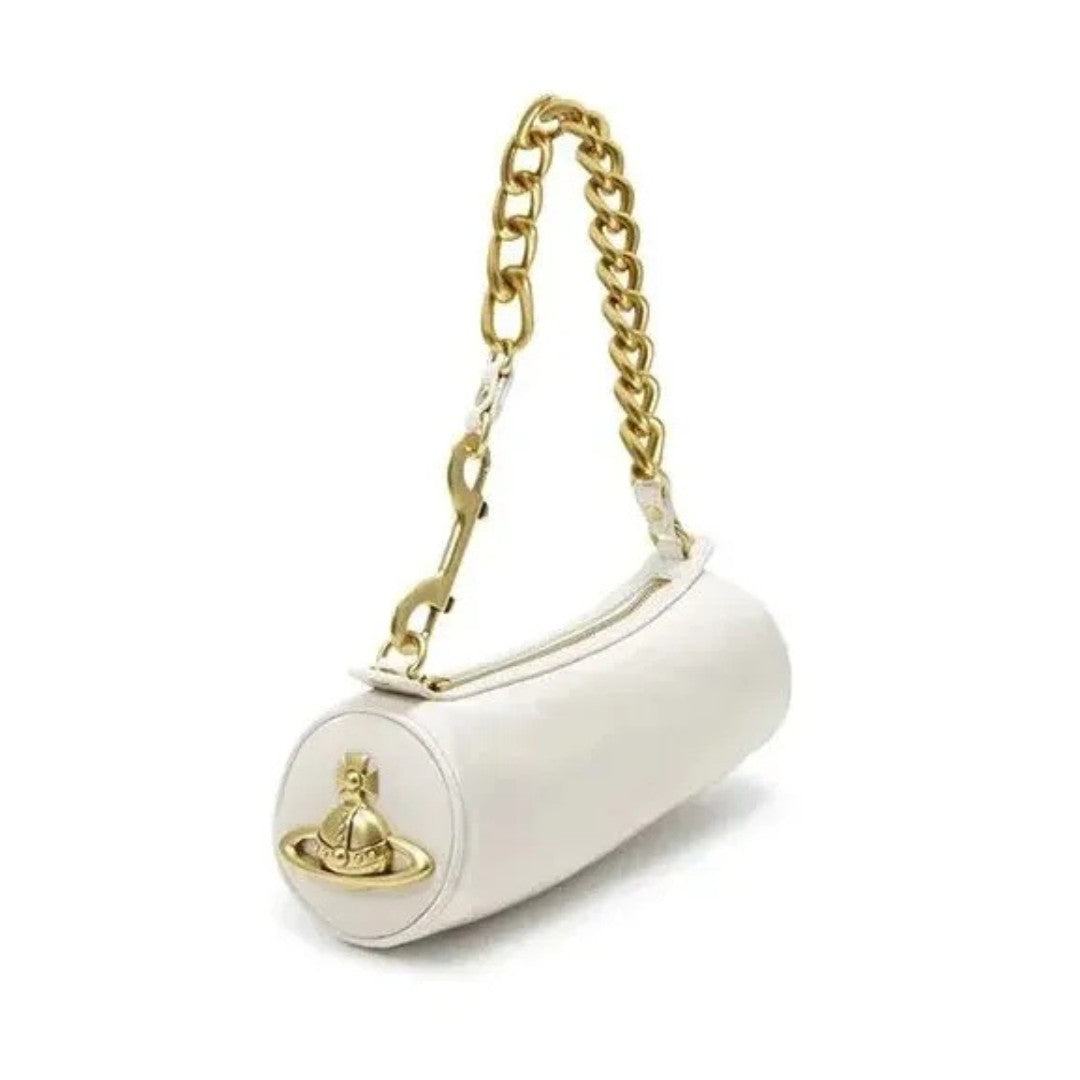 Mini Chain Cylinder Shoulder Bag