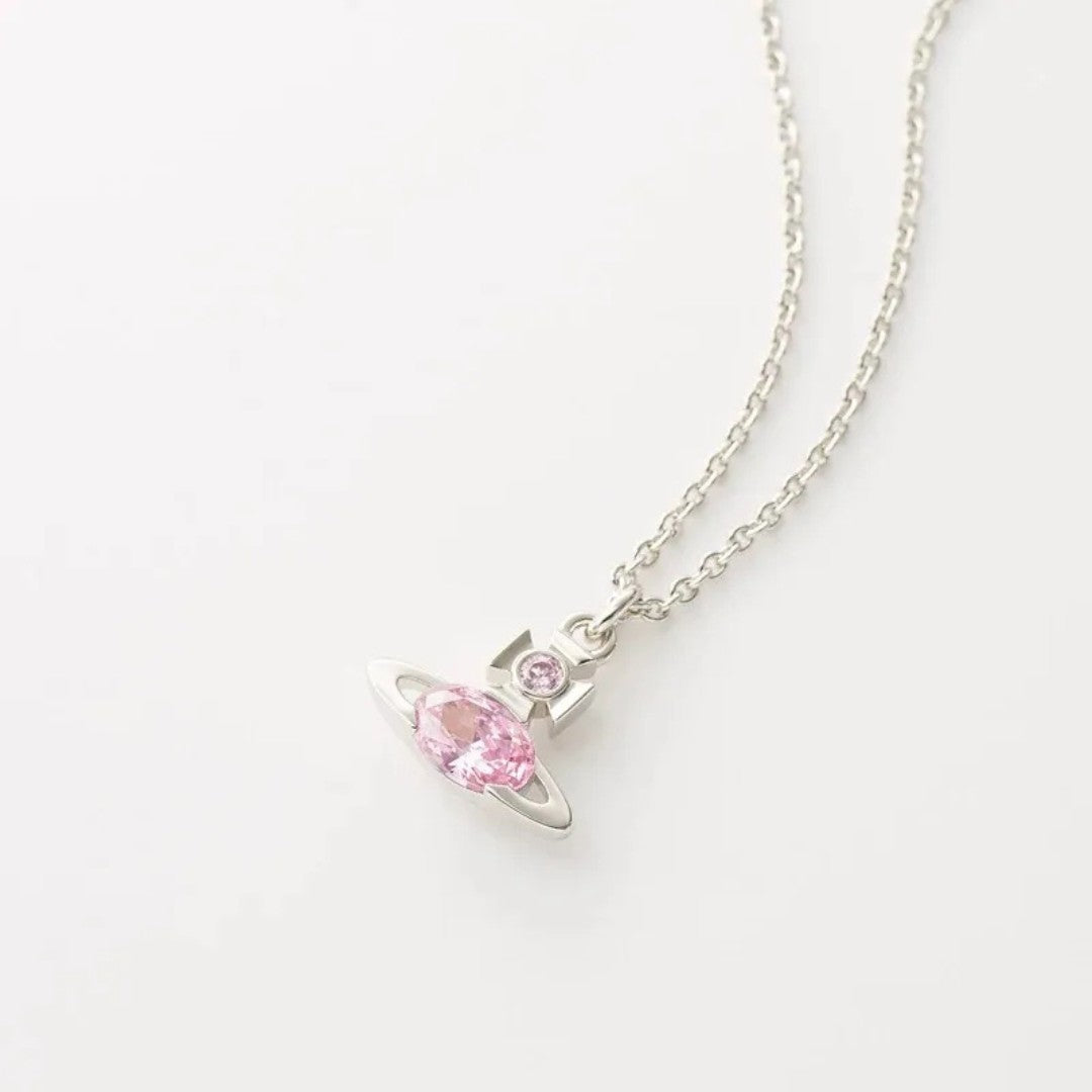 ALLIE Oval Zirconia Necklace