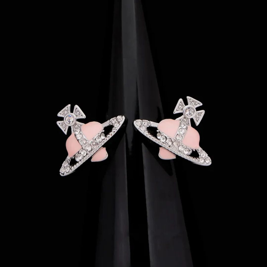 Heart Orb Split Ring