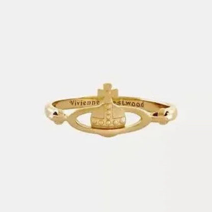 Classic Emblem Cutout Ring