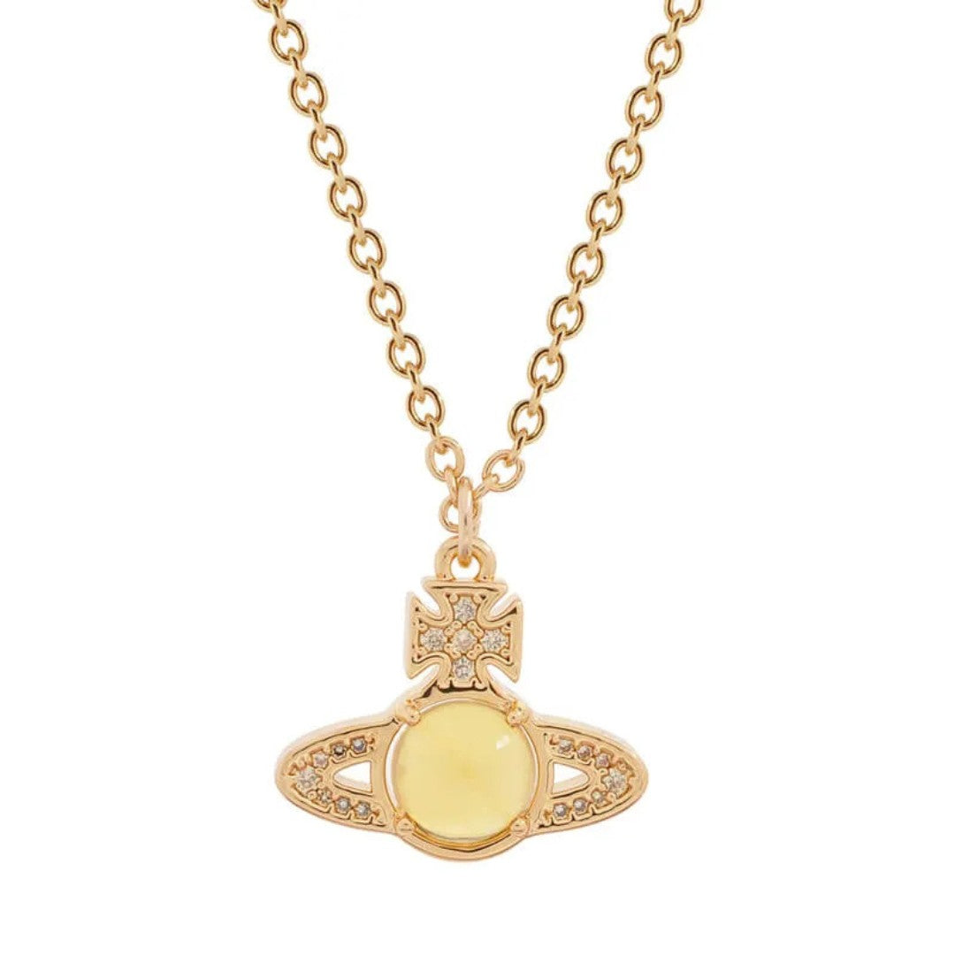 PETULLA Fortune Saturn Necklace