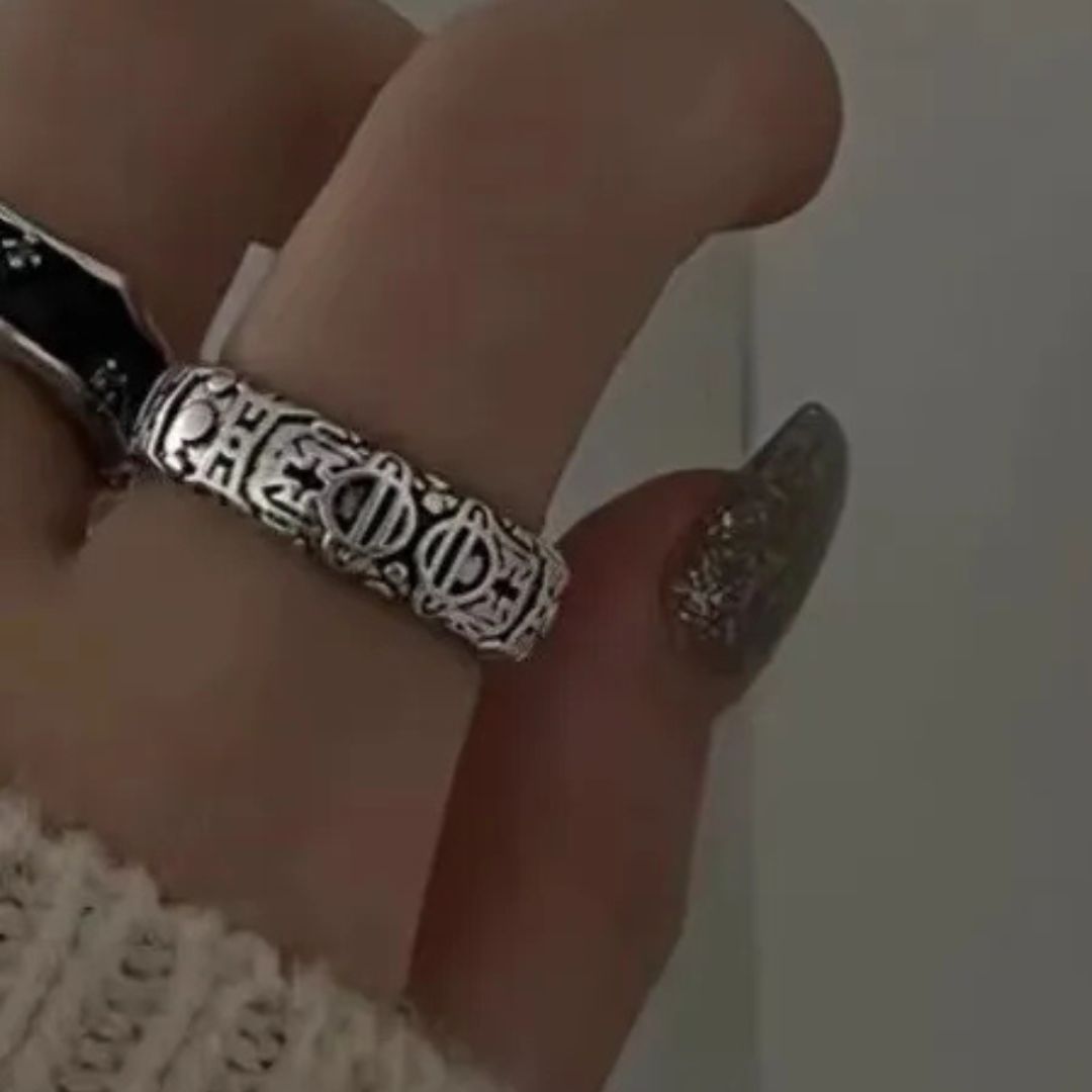 Glyph Relic Band Ring