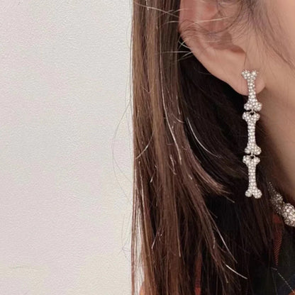 FAUSTINE Triple Bone Earrings