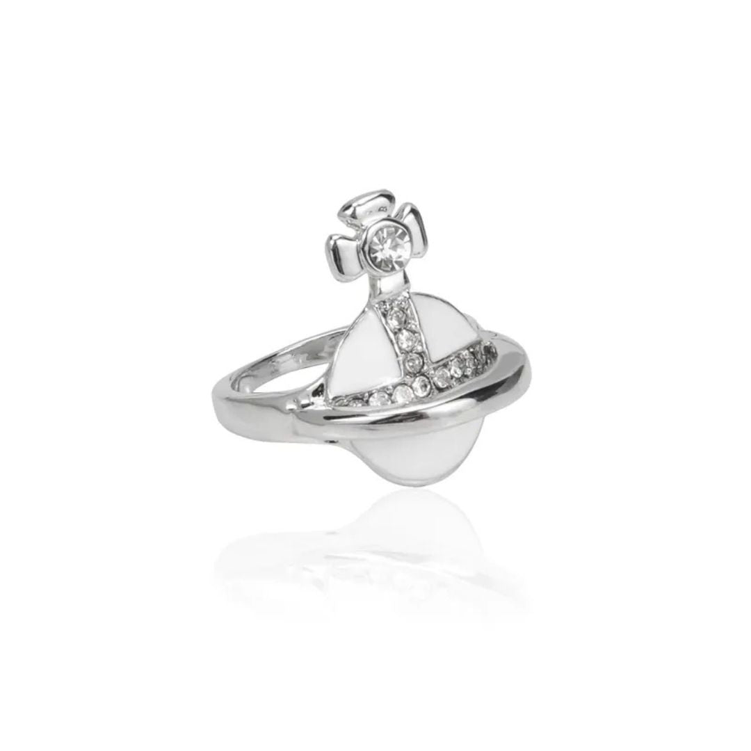 Crystal Orbit Dome Ring