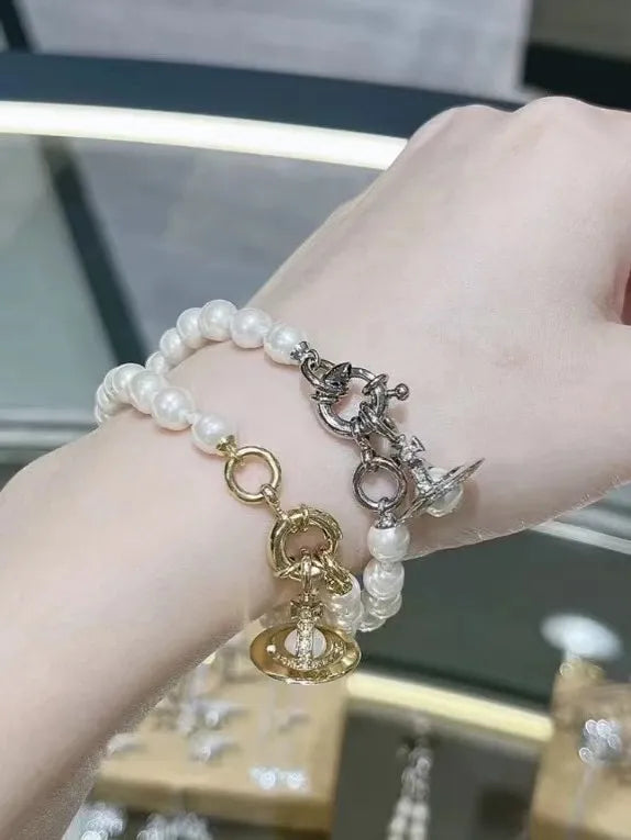 Orb Pearl Bead Bracelet