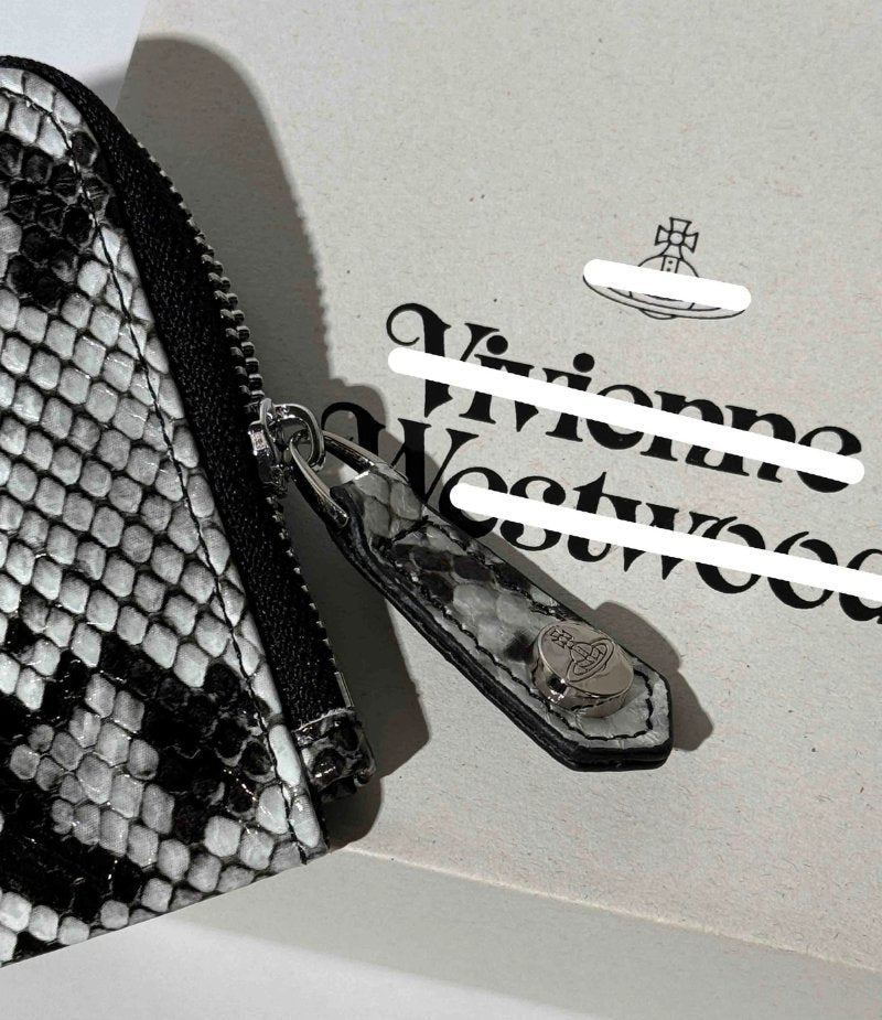 Snake Pattern Saturn Wallet