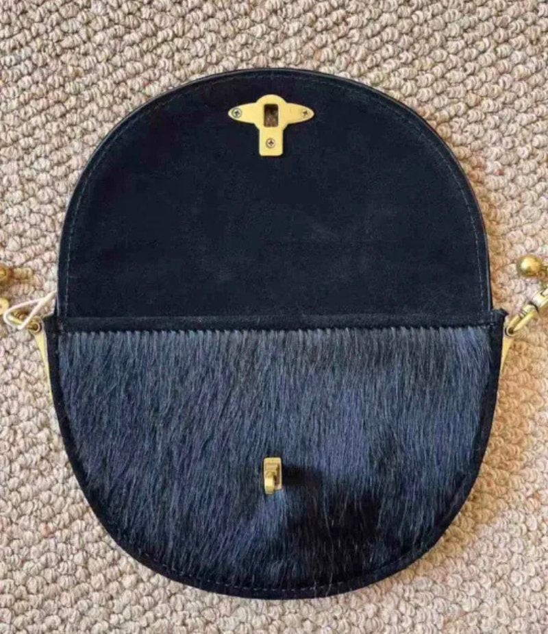 Yak Wool Chain Saturn Bag