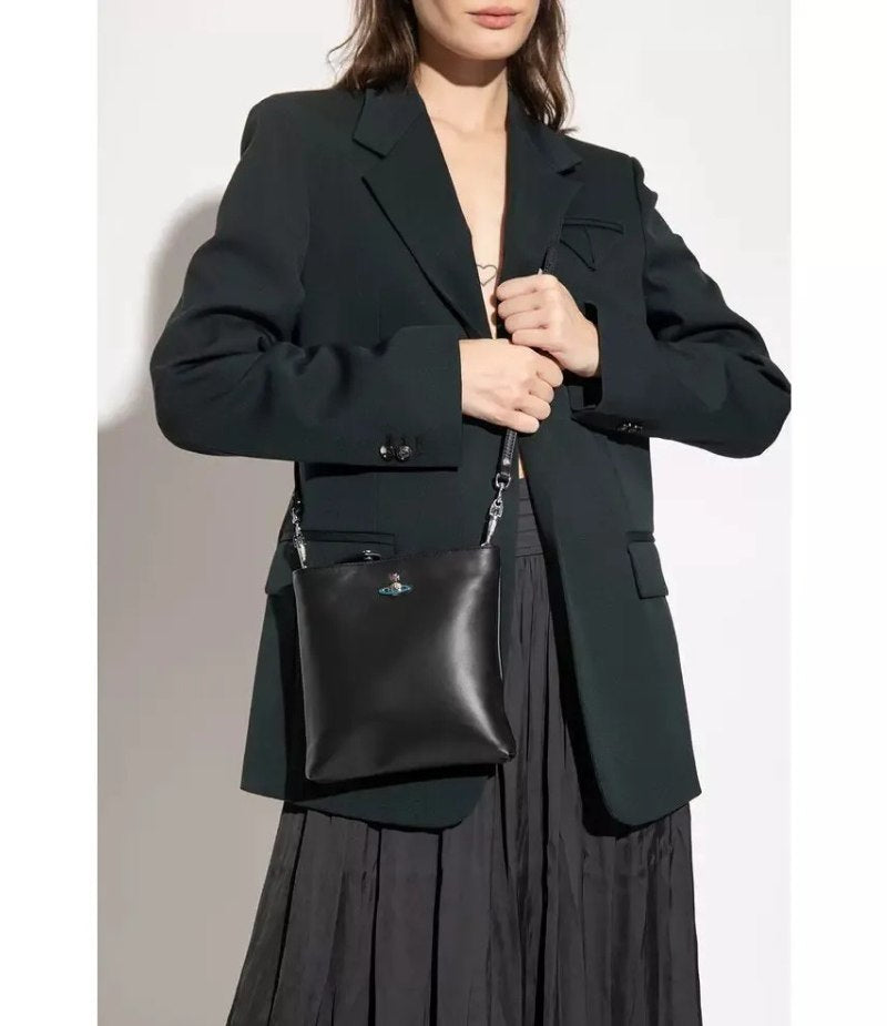 Leather Saturn Satchel