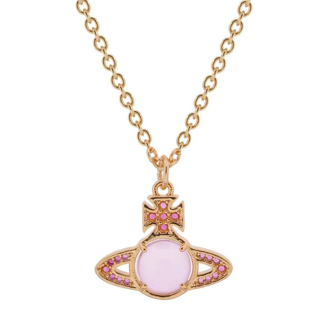 PETULLA Fortune Saturn Necklace