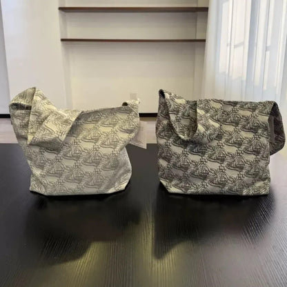 Allover Monogram Slouchy Hobo Bag