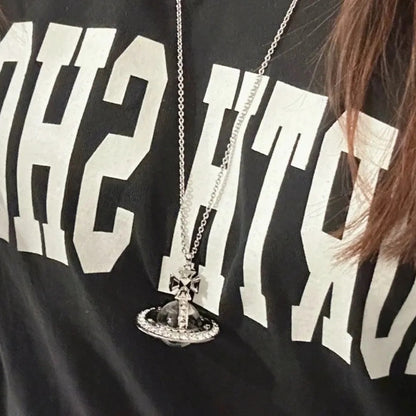 PINA Riveted ORB Necklace