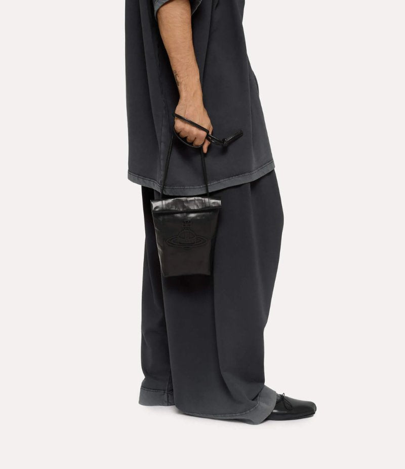 Saturn Logo Crossbody Pouch