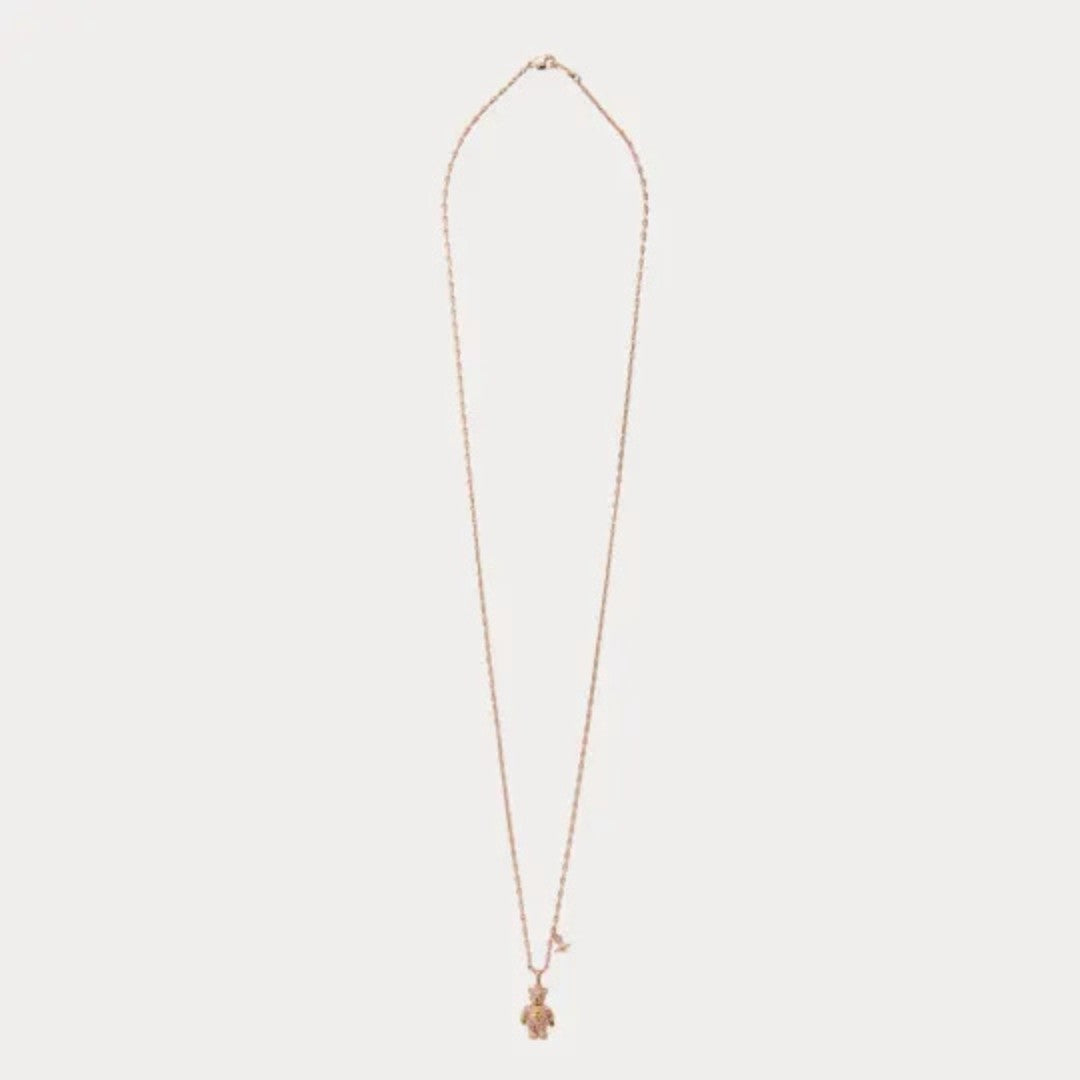 TEDDY Crystal Bear Pendant Necklace