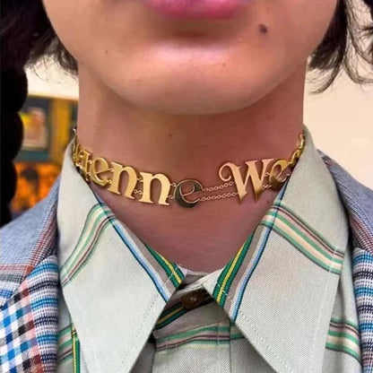 RAIMUNDA Alphabet Necklace