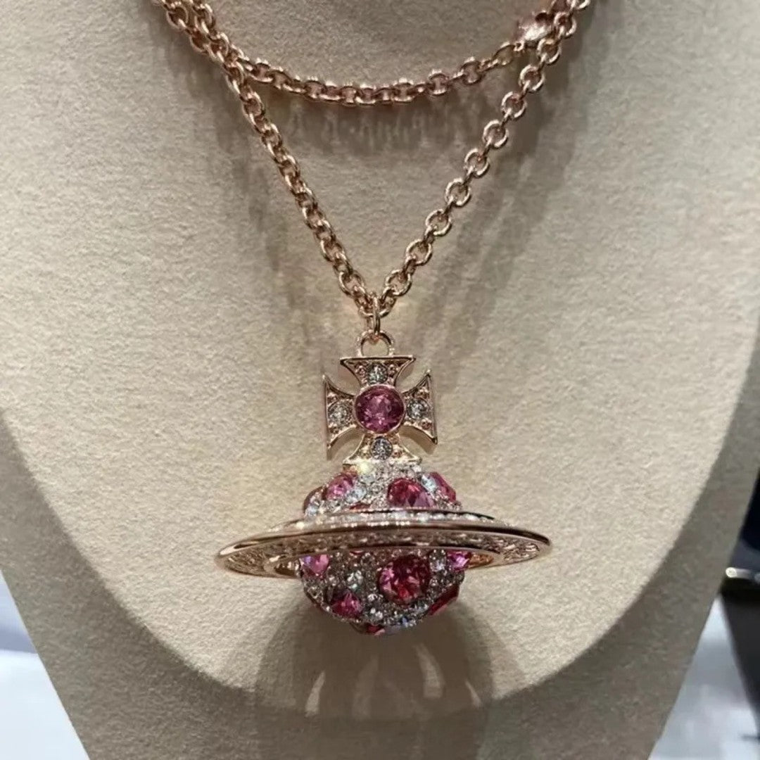 FRANCETTE Diamond ORB Necklace