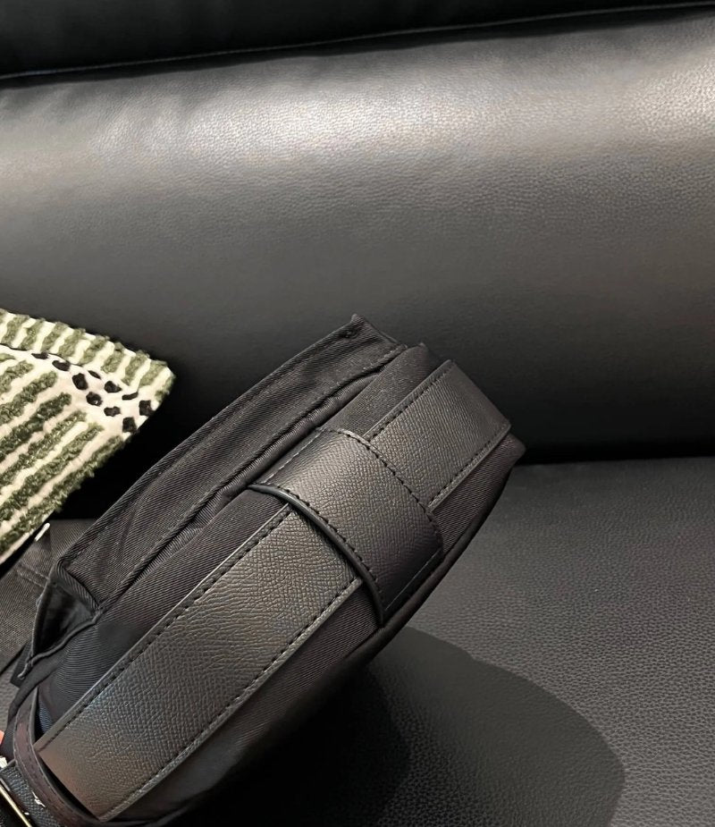 Utility Nylon Crossbody Saturn Satchel